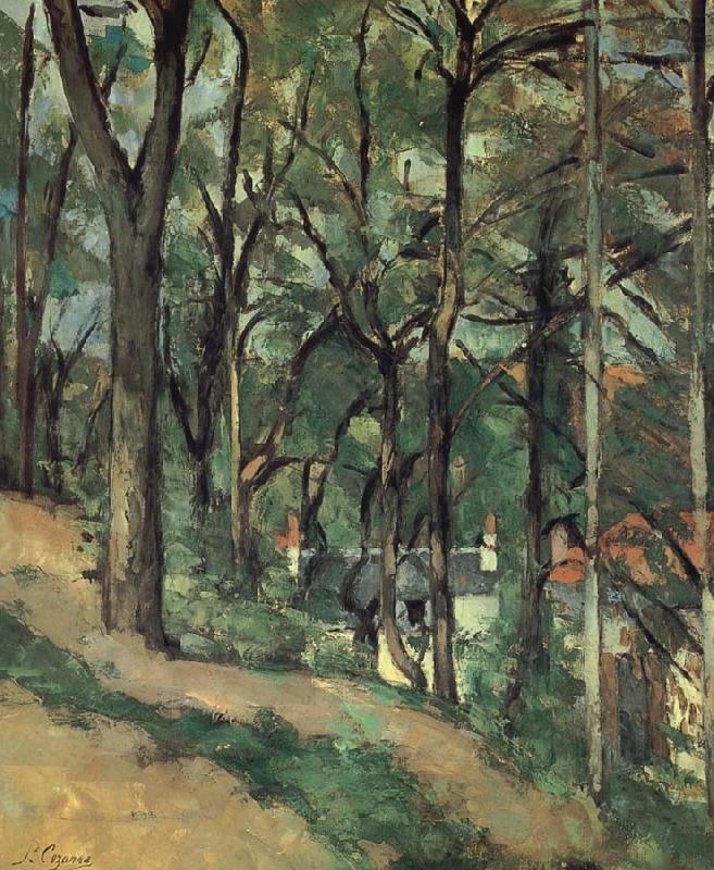 Pang Schwarz map of the orchard, Paul Cezanne
